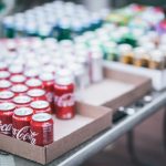 Coca-cola cans